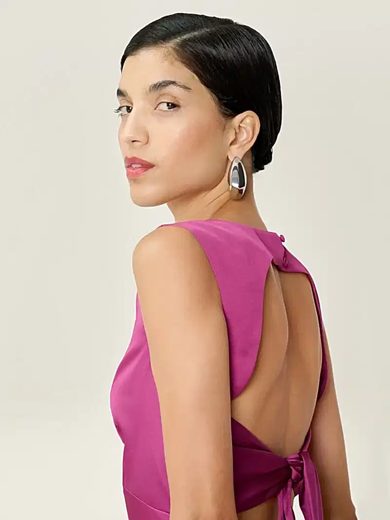 Nova Dress in Magenta