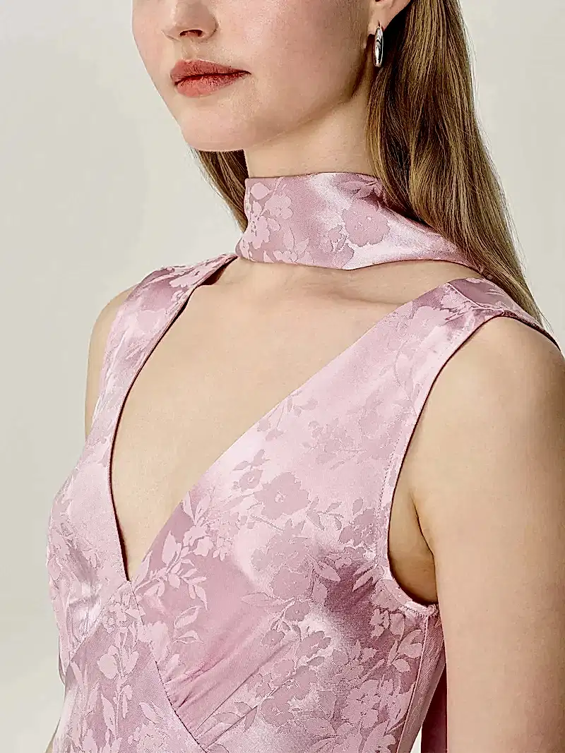 Scarlett Scarf in Bleached Mauve