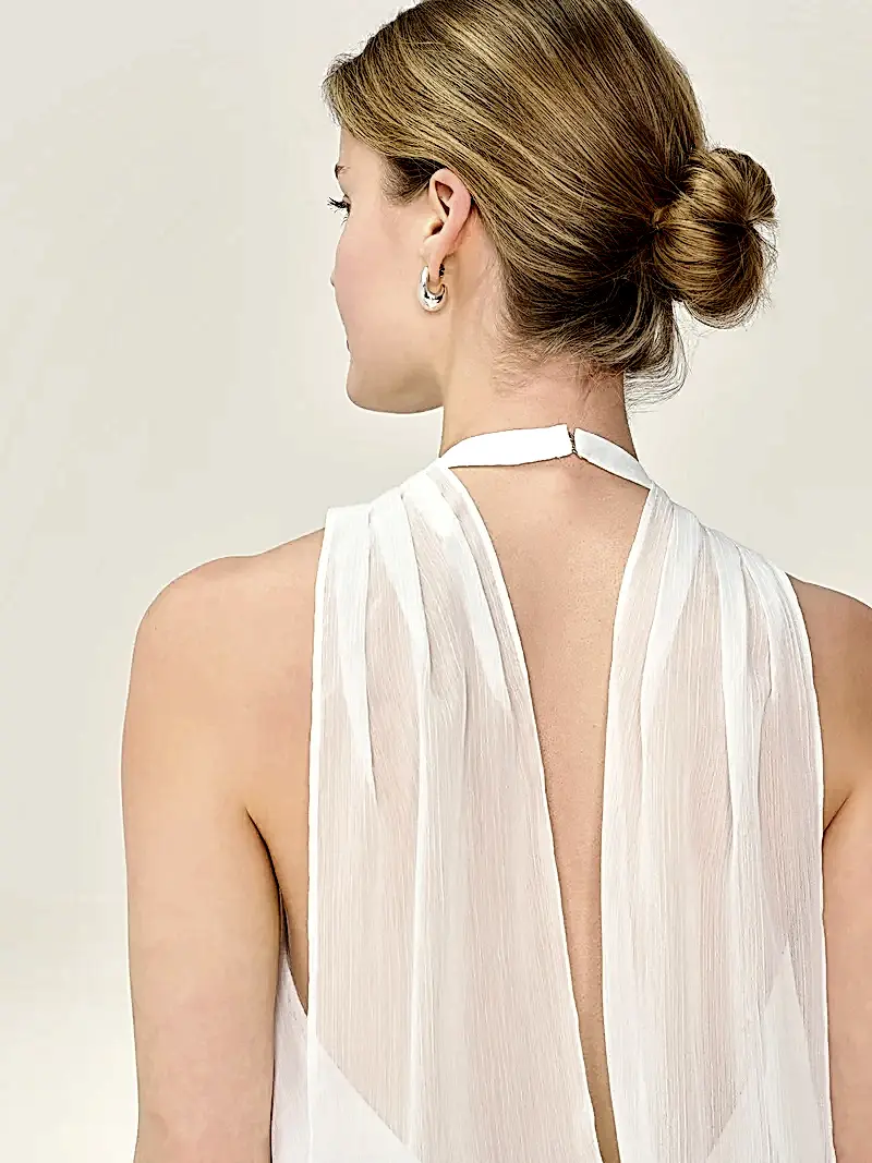Demi Dress in Ivory