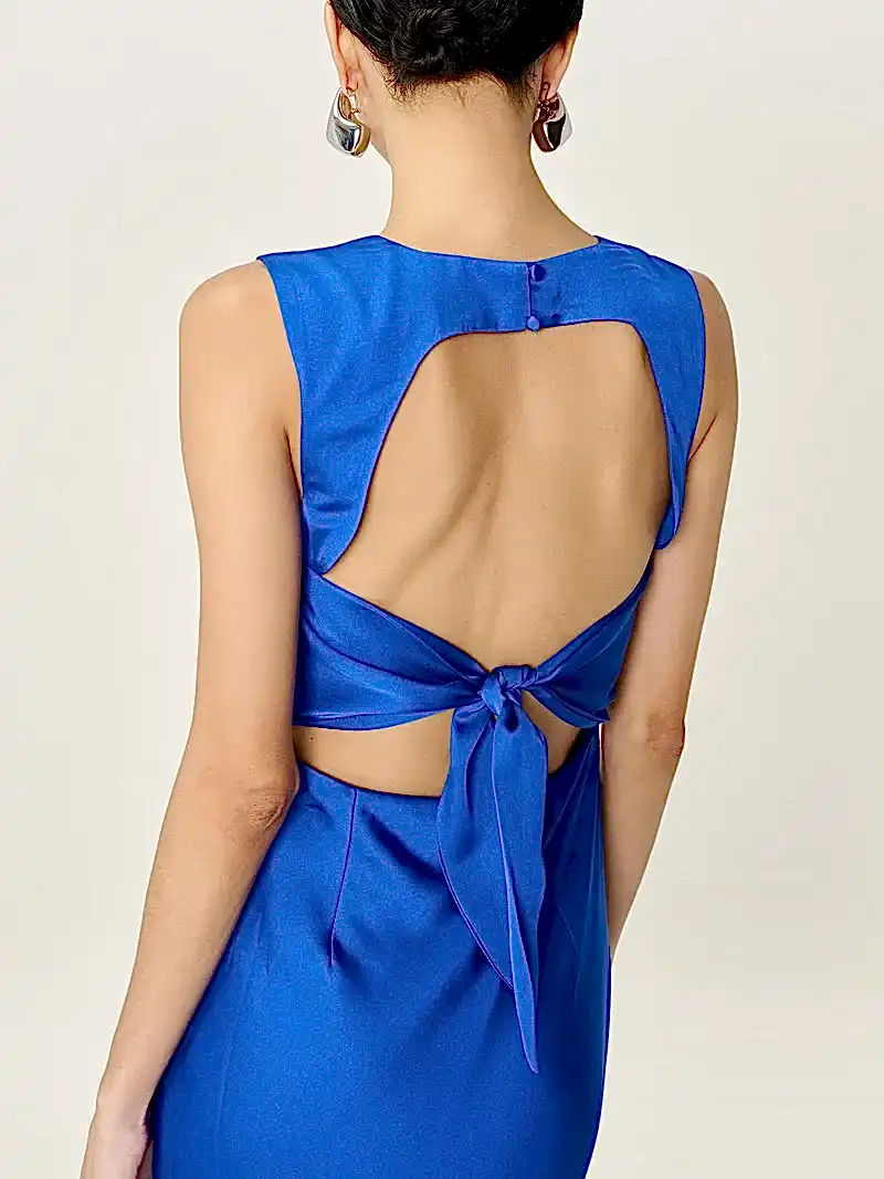 Nova Dress in Cobalt