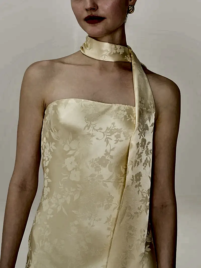 Scarlett Scarf in Double Cream