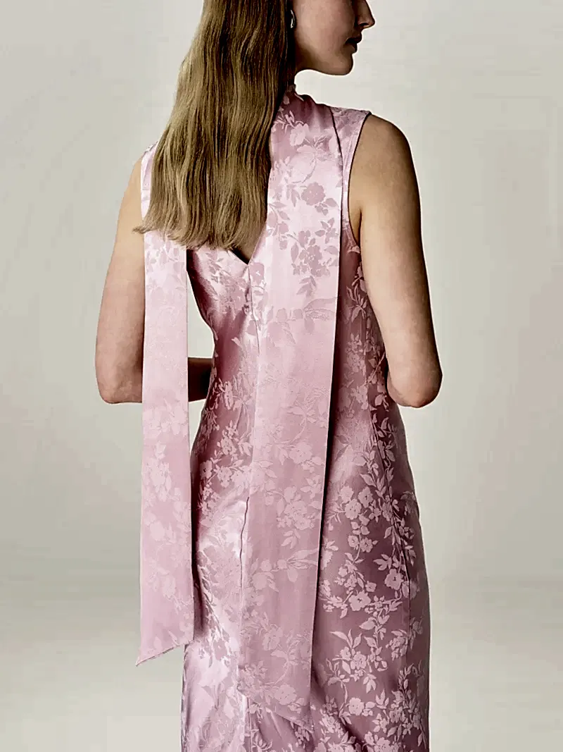 Scarlett Scarf in Bleached Mauve
