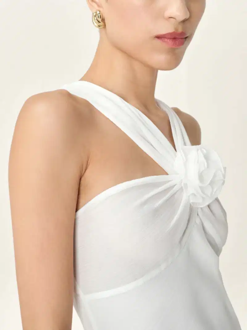 Amelie Dress in Ivory