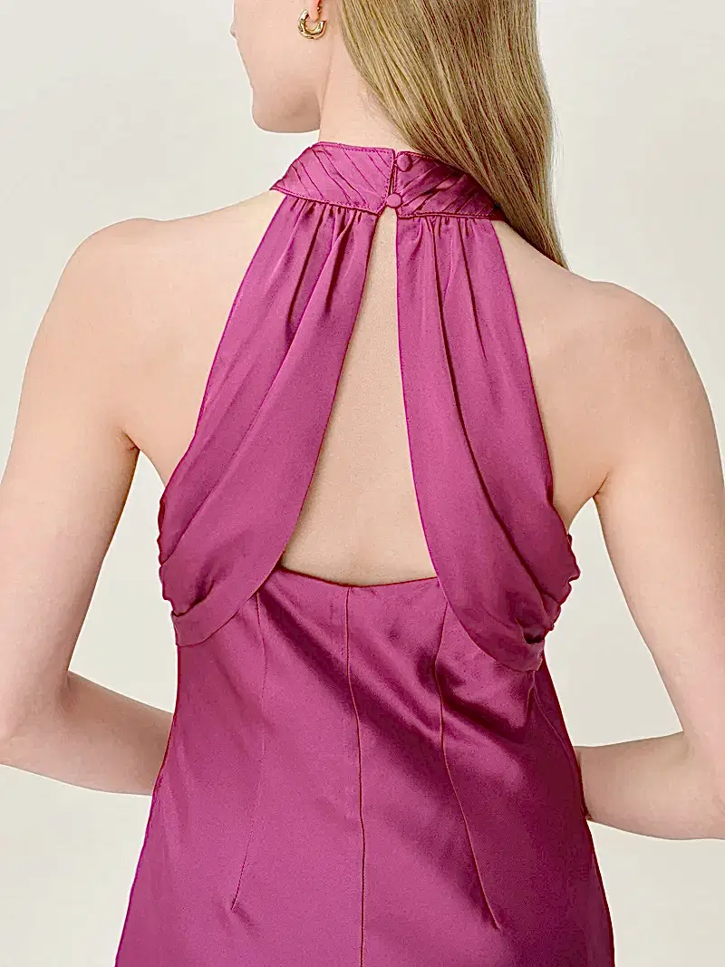 Seychelles Dress in Magenta