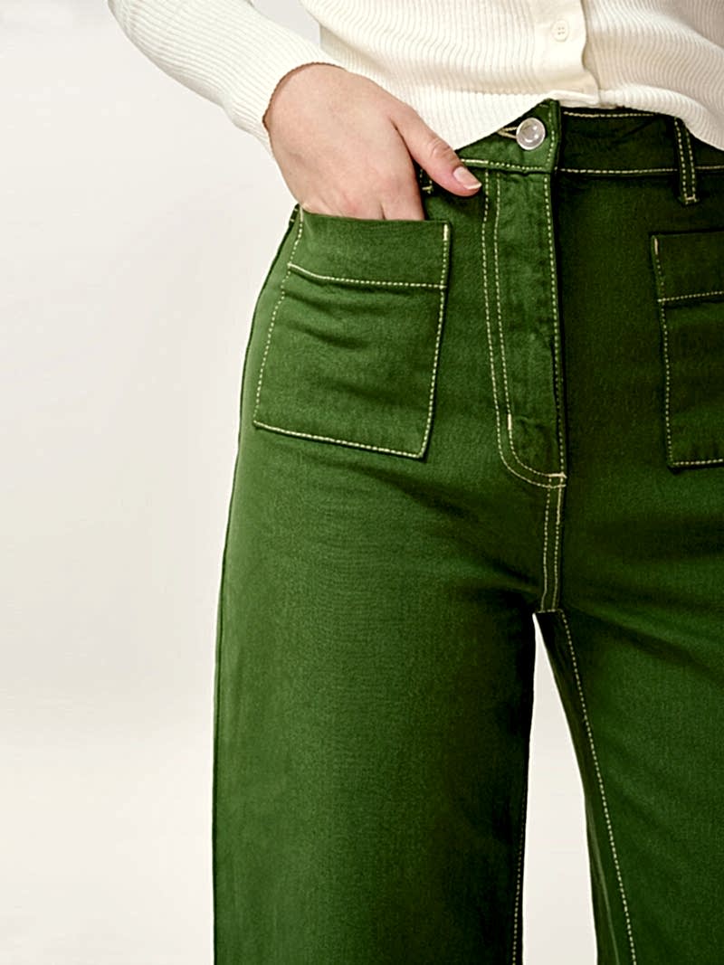 Orielle Jean in Khaki