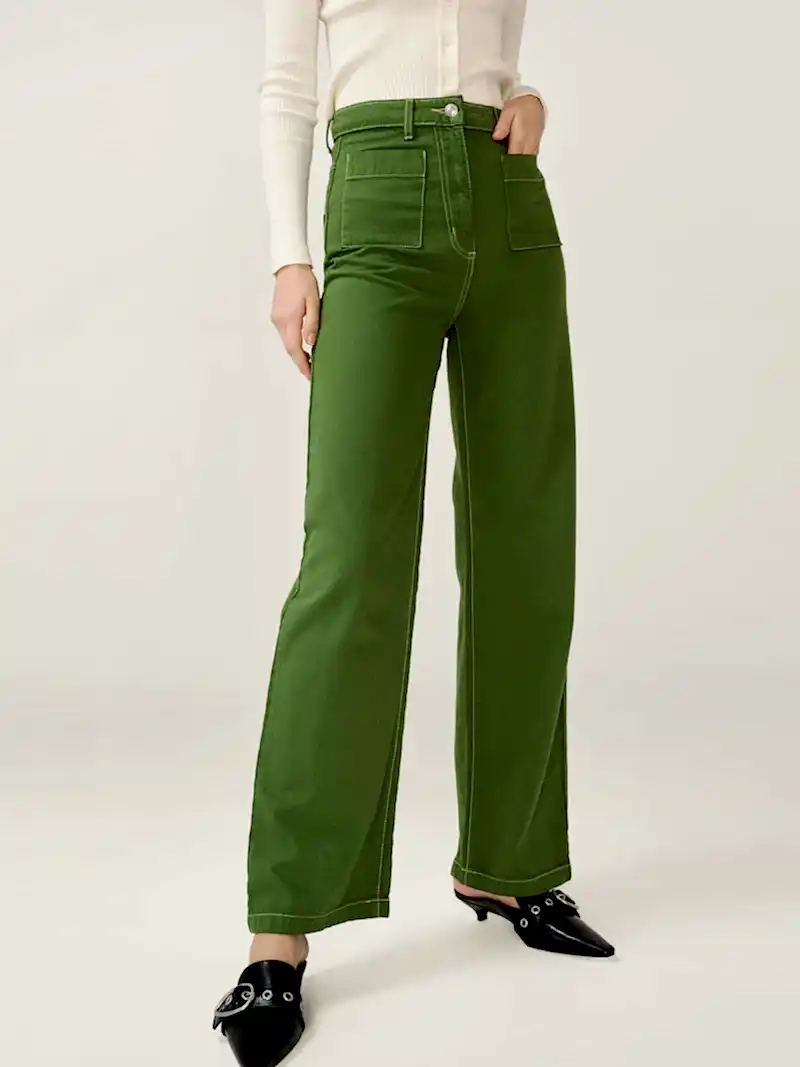 Orielle Jean in Khaki