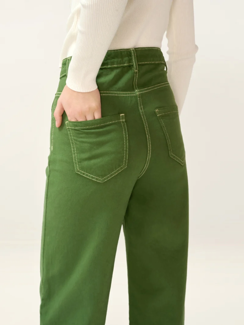 Orielle Jean in Khaki