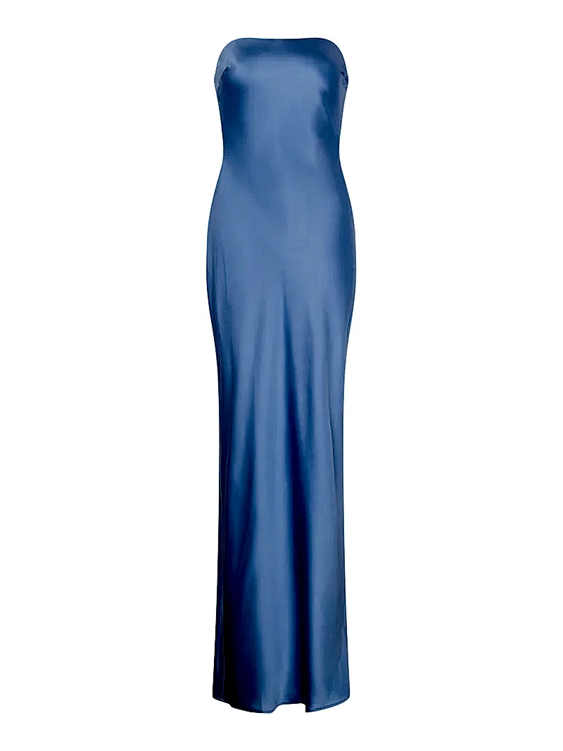 Amdra Maxi Dress in Light Blue
