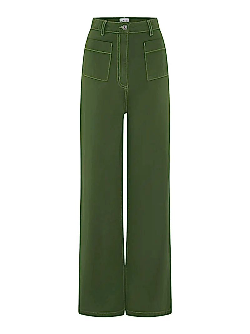 Orielle Jean in Khaki