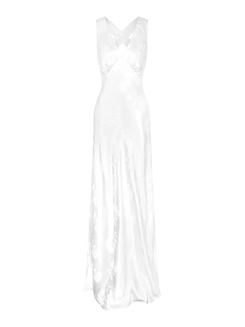 Kew Dress in Ivory