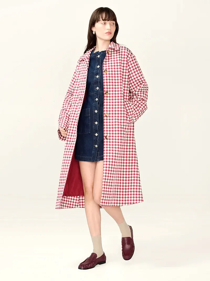Adia Dress in Indigo