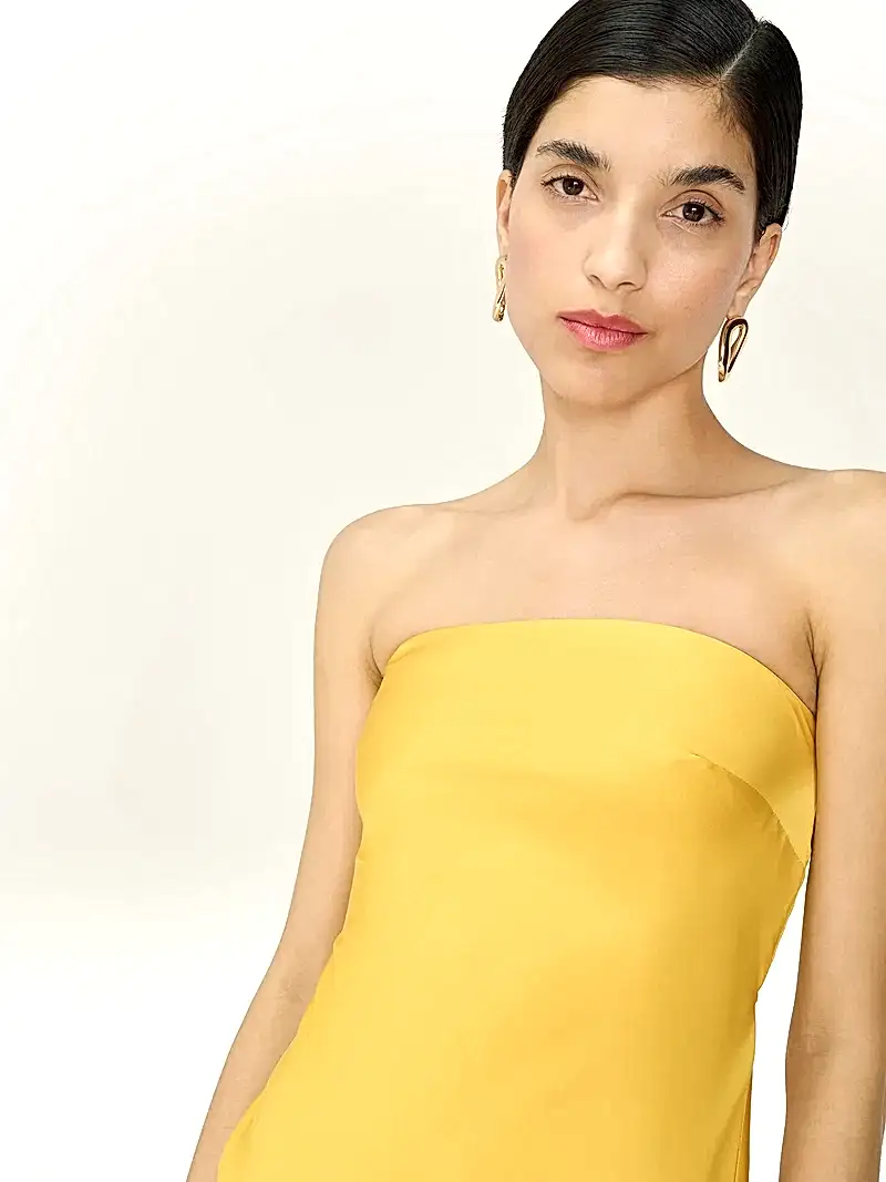 Amdra Dress in Eggyolk