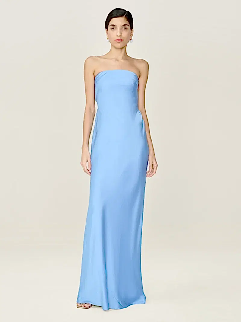 Amdra Dress in Vista Blue