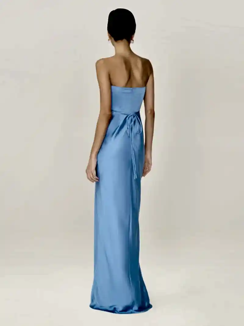 Amdra Dress in Vista Blue