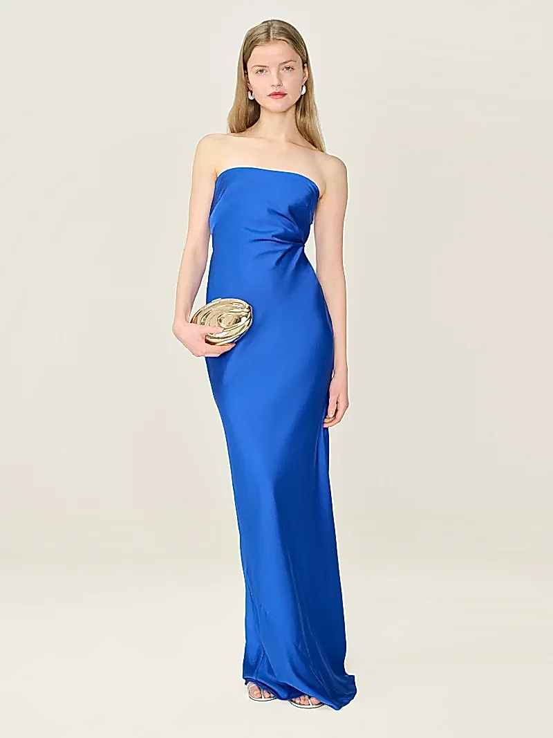 Amdra Dress in Cobalt