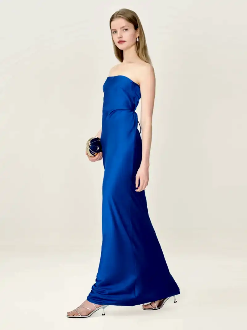 Amdra Dress in Cobalt