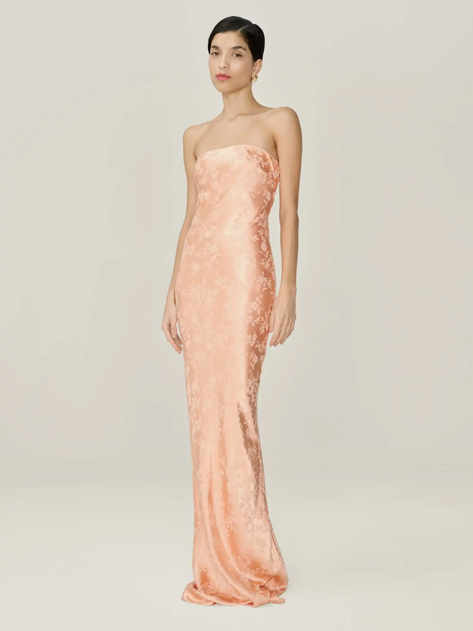 Amdra Jacquard Dress in Prairie Sunset