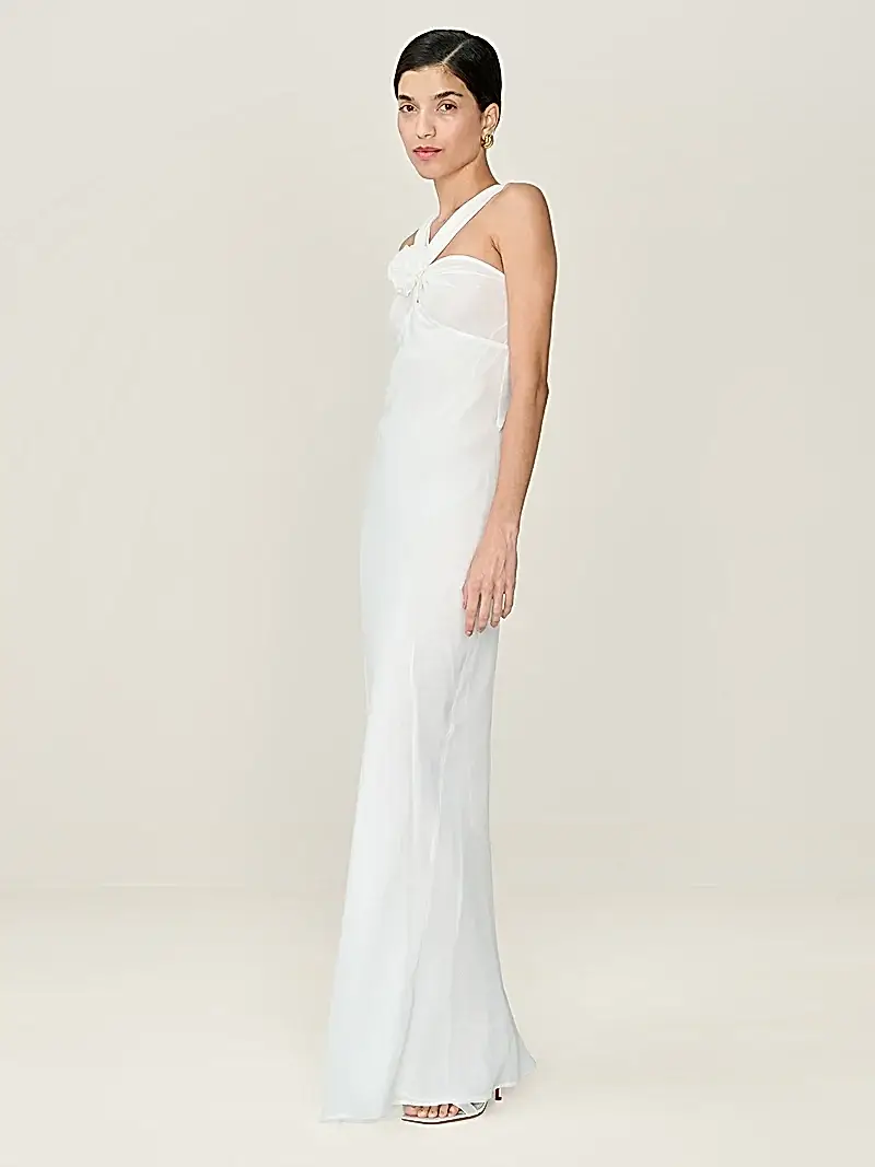 Amelie Dress in Ivory