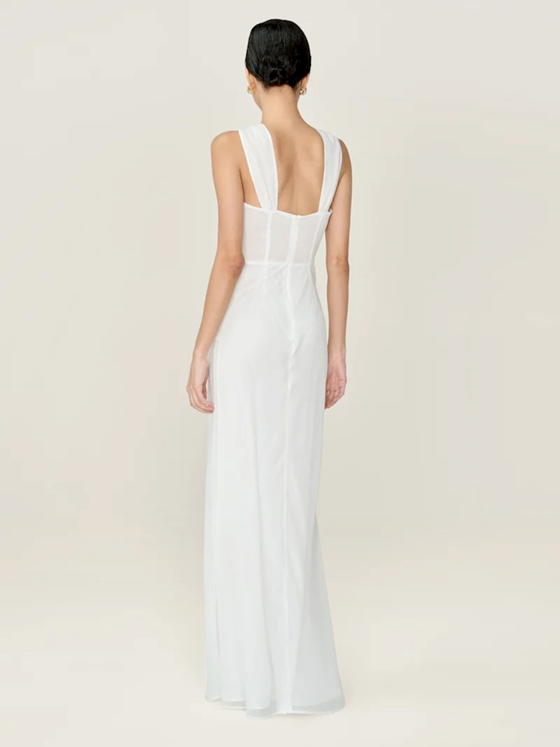 Amelie Dress in Ivory