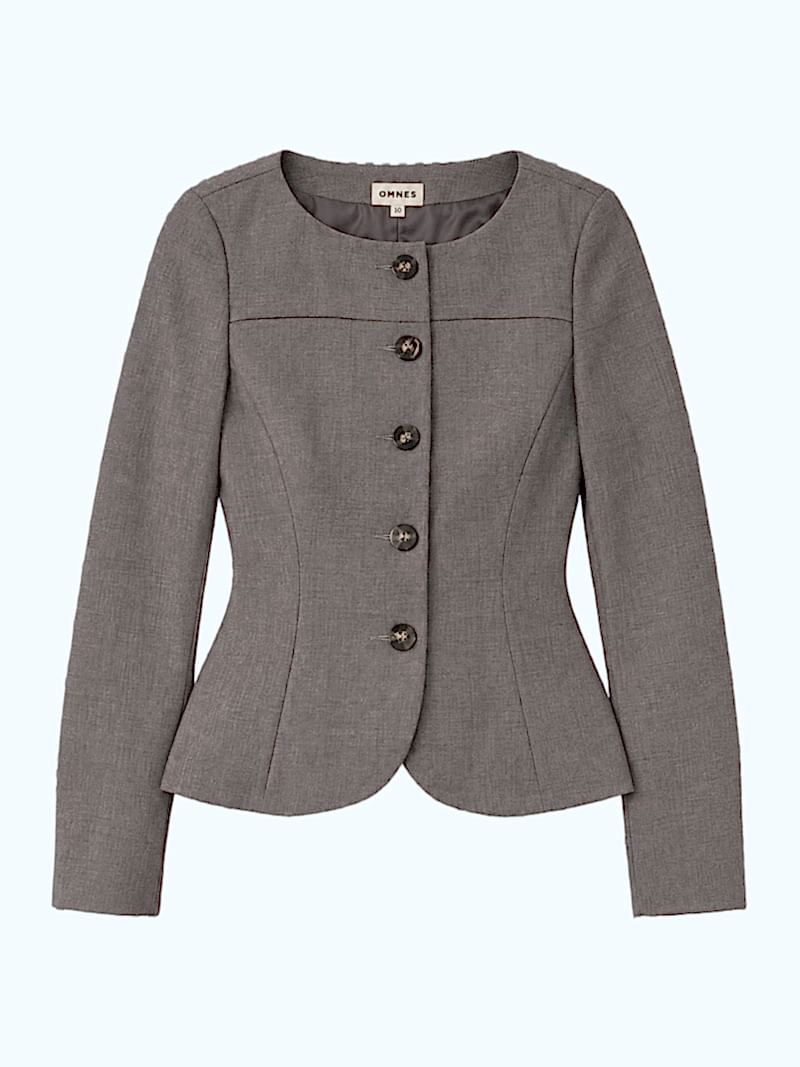 Andie Blouse in Grey