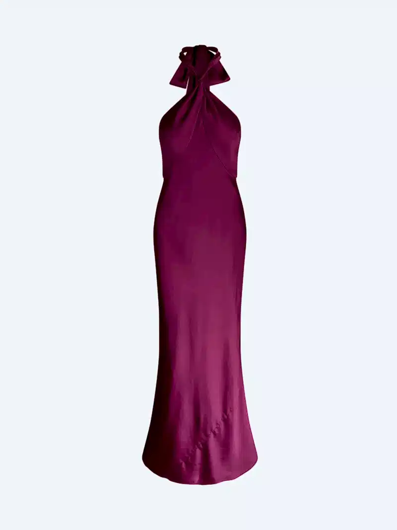 Arles Dress in Magenta