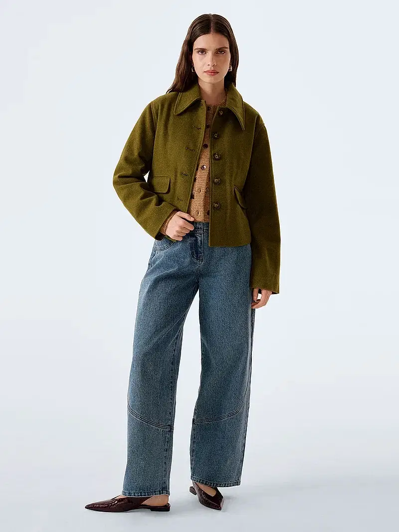 Atticus Jacket in Khaki