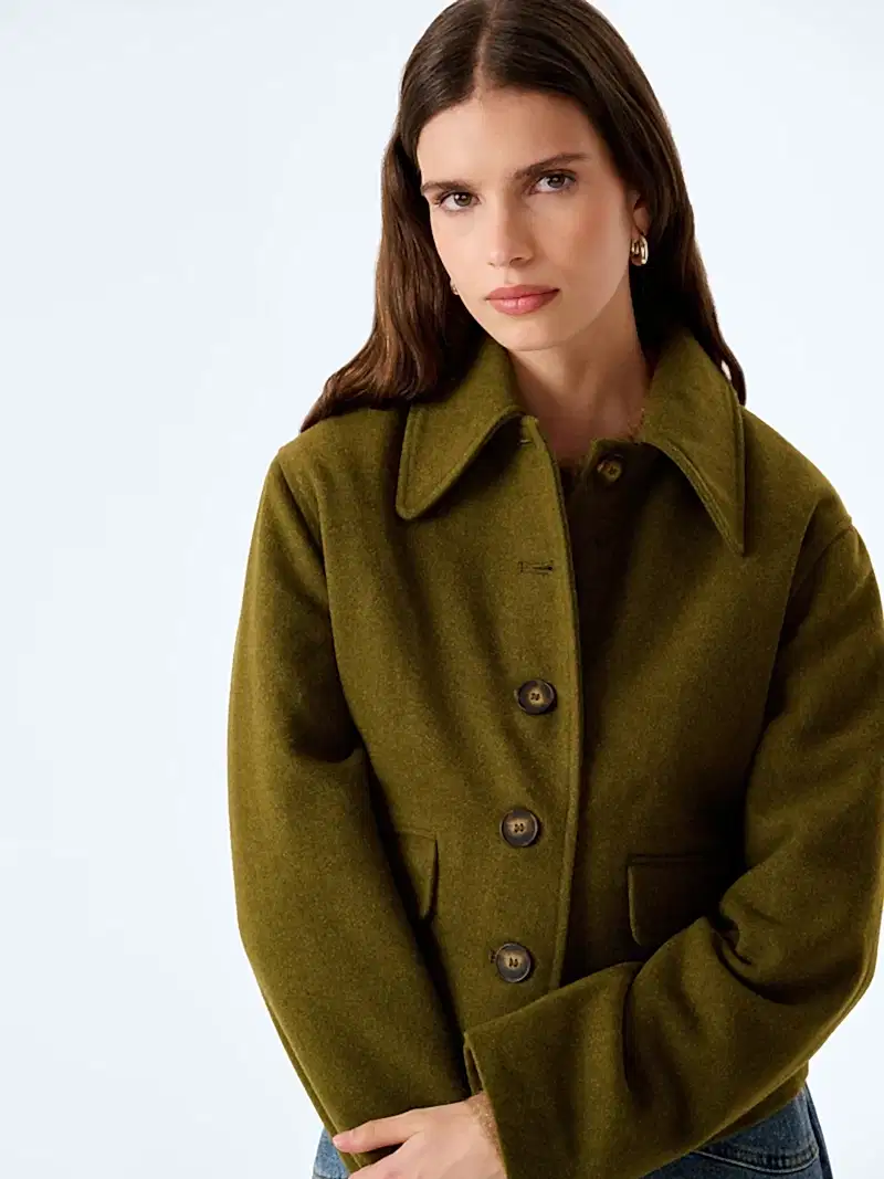 Atticus Jacket in Khaki