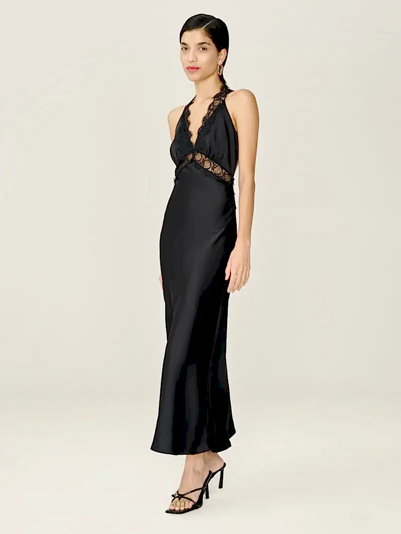 Aurelia Dress in Black