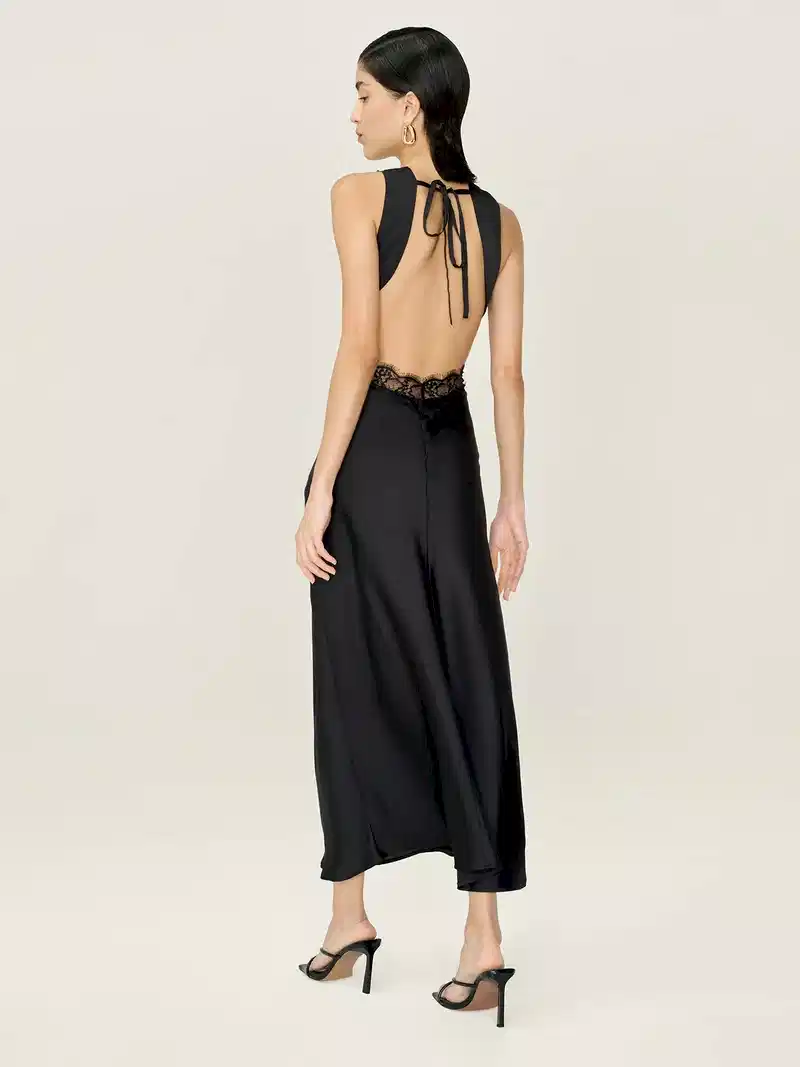 Aurelia Dress in Black