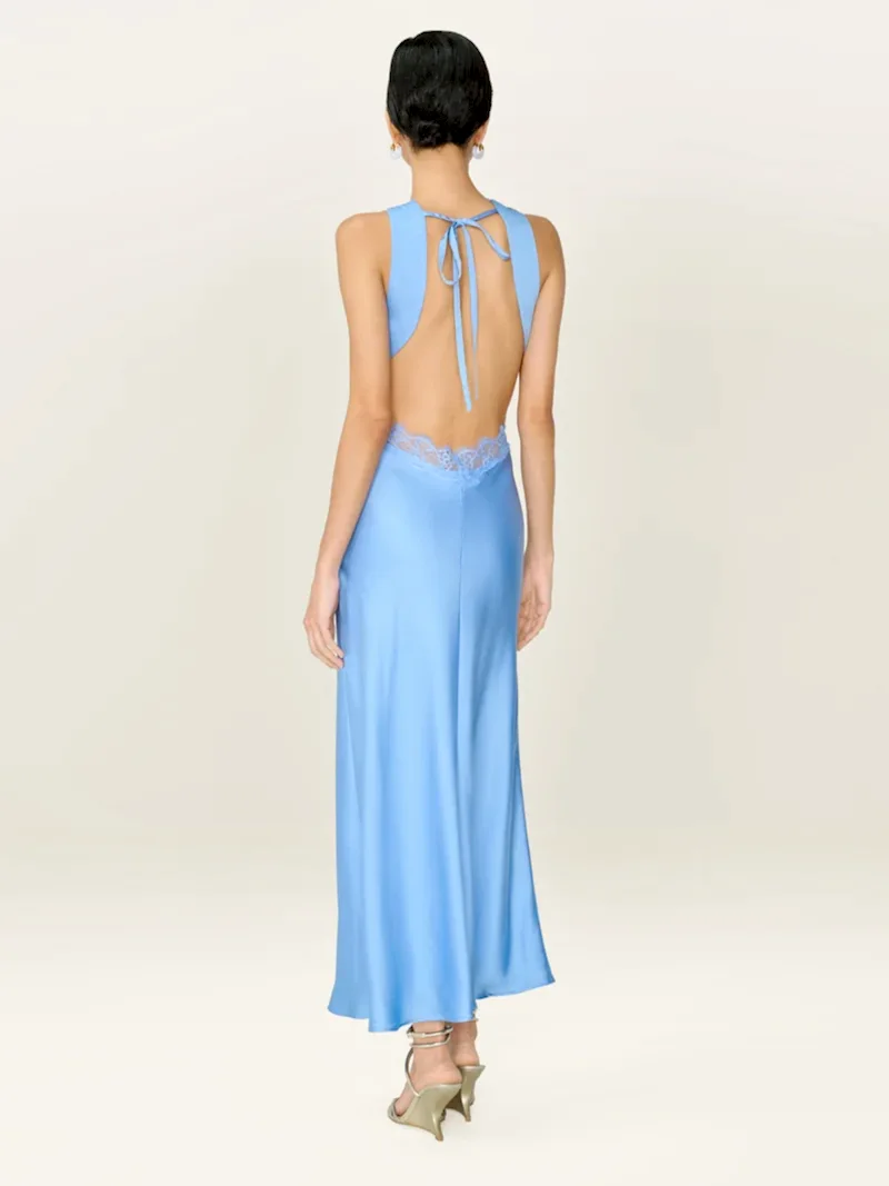 Aurelia Dress in Vista Blue
