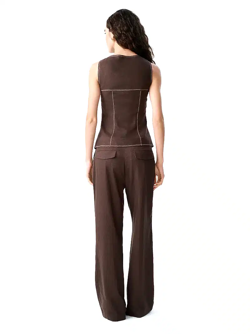 Austen Top in Chocolate
