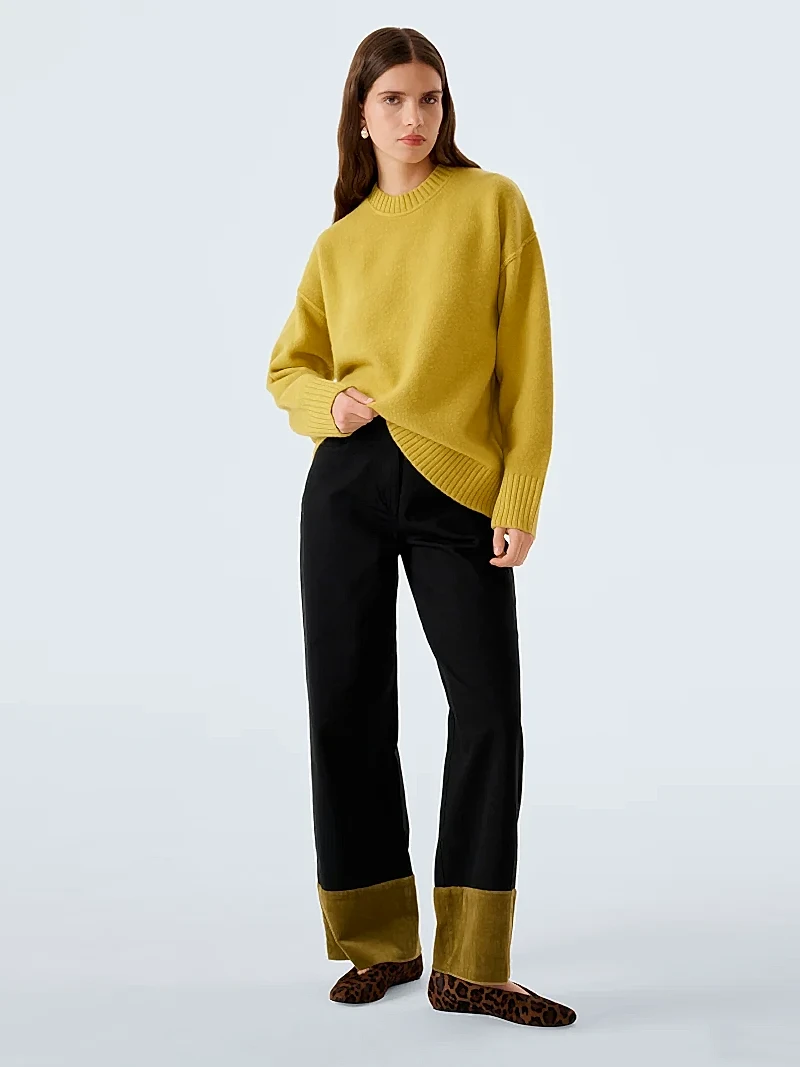 Clementine Jumper in Chartreuse
