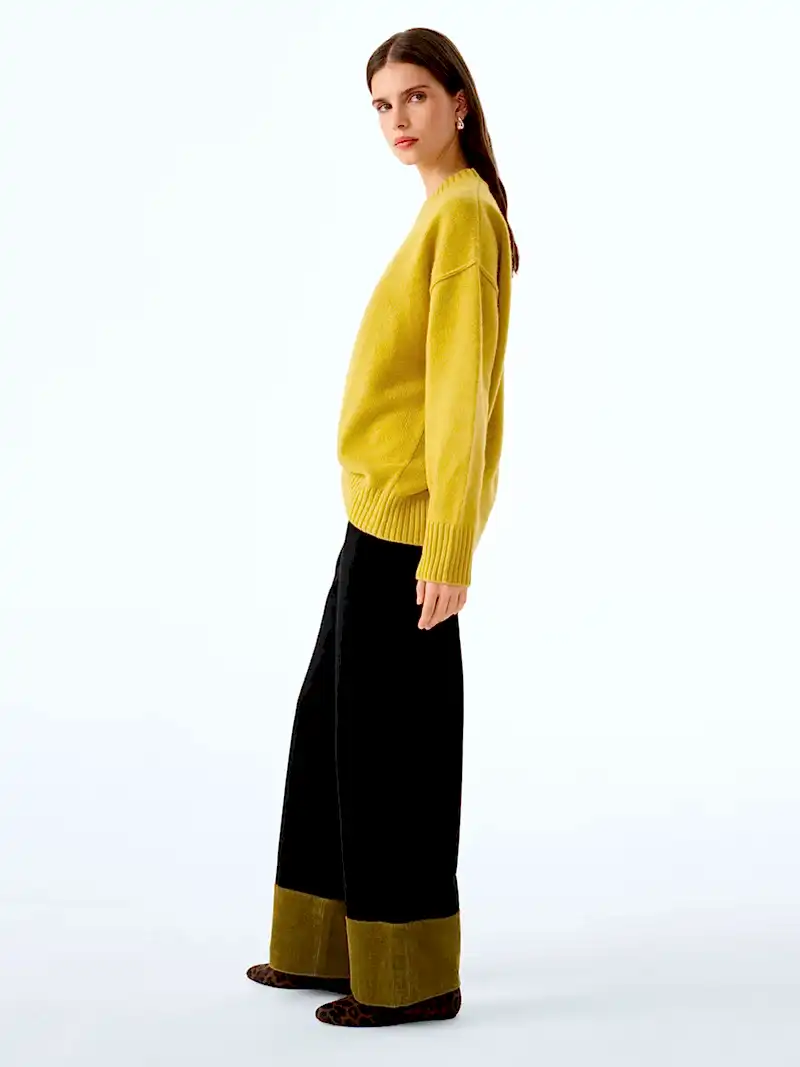 Clementine Jumper in Chartreuse