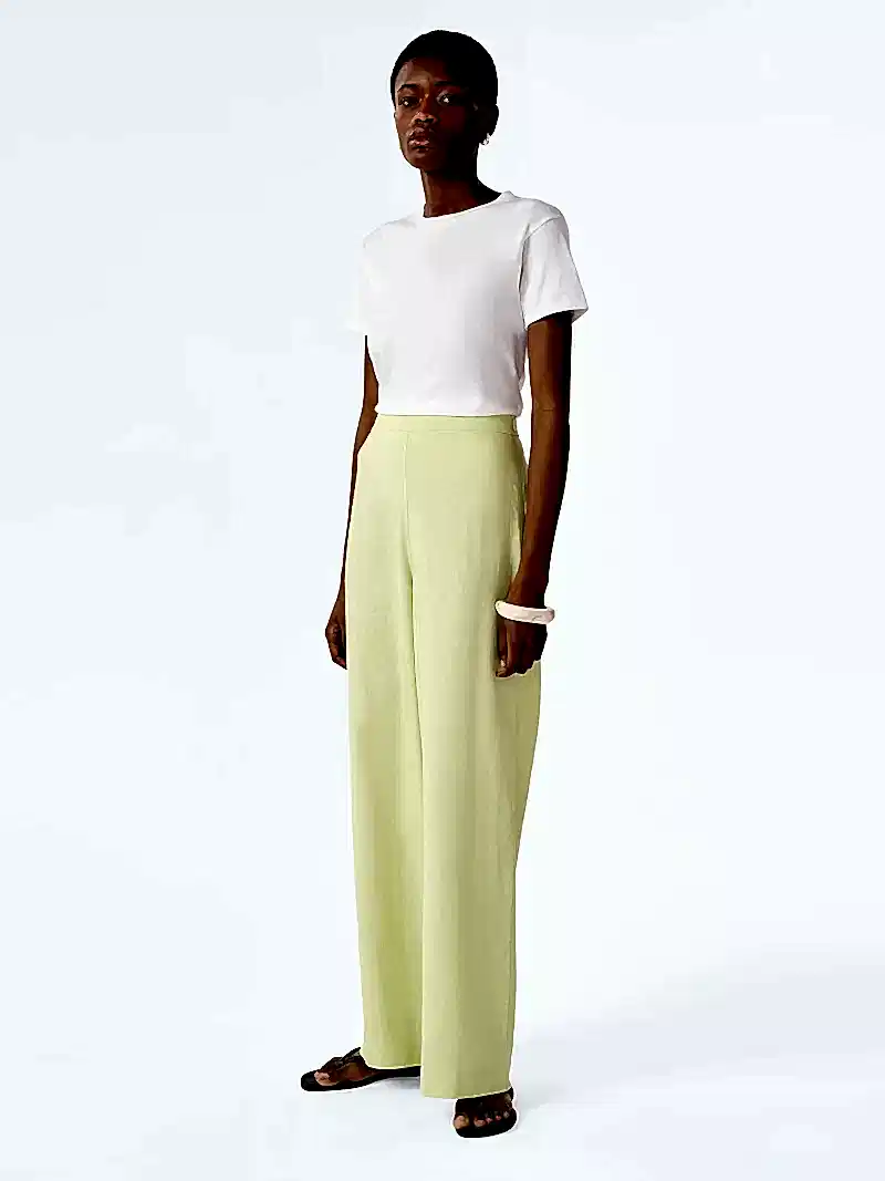 Birch Trouser in Shaddow Lime