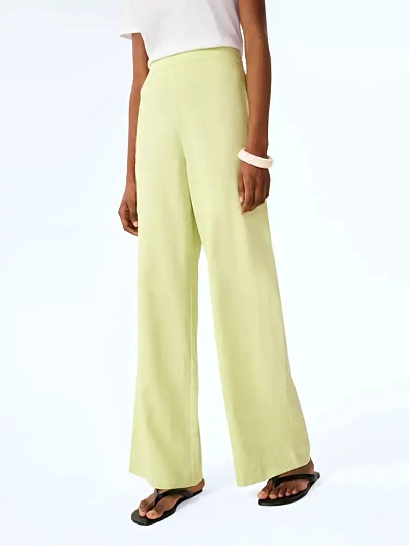 Birch Trouser in Shaddow Lime
