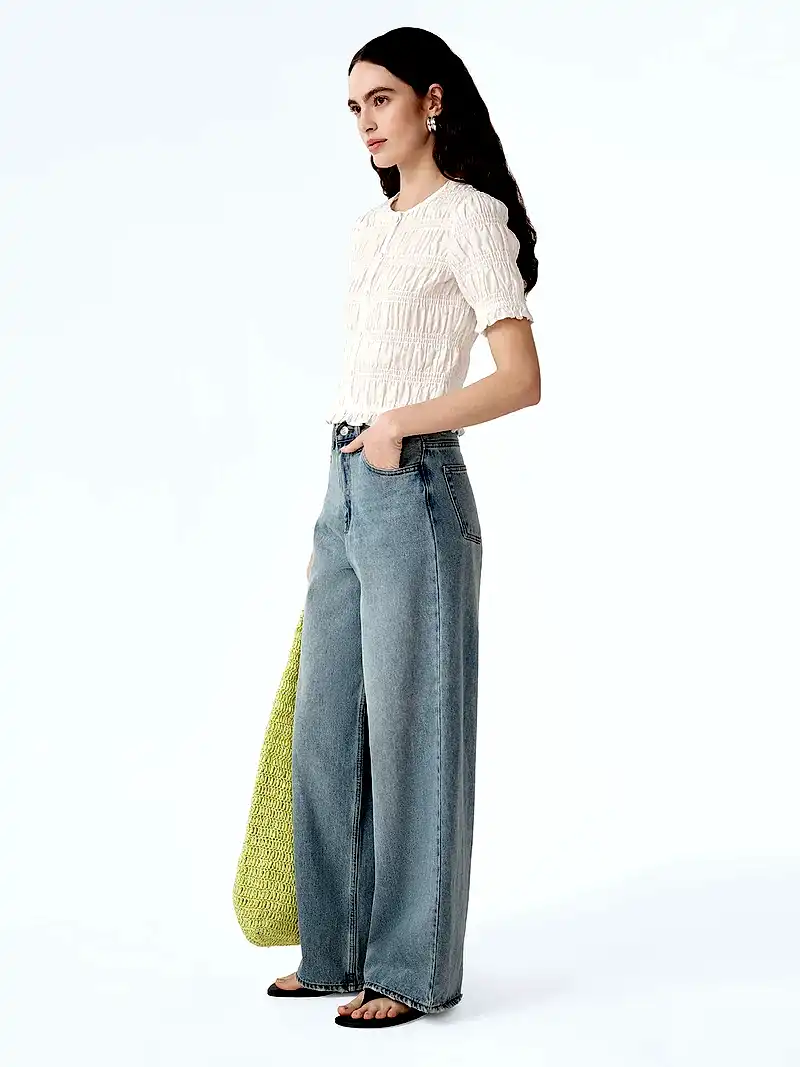 Burke Top in White