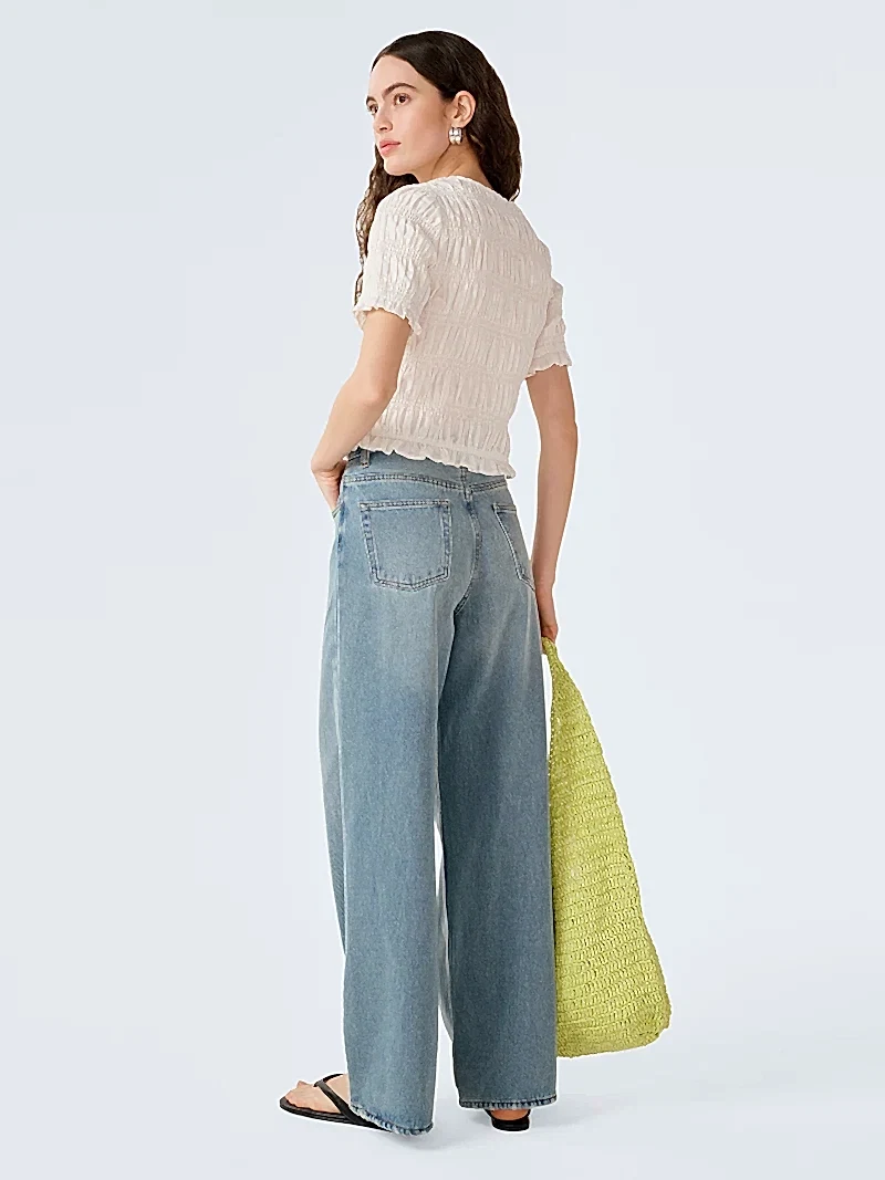 Burke Top in White