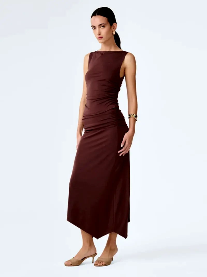 Cancun Skirt in Chocolate