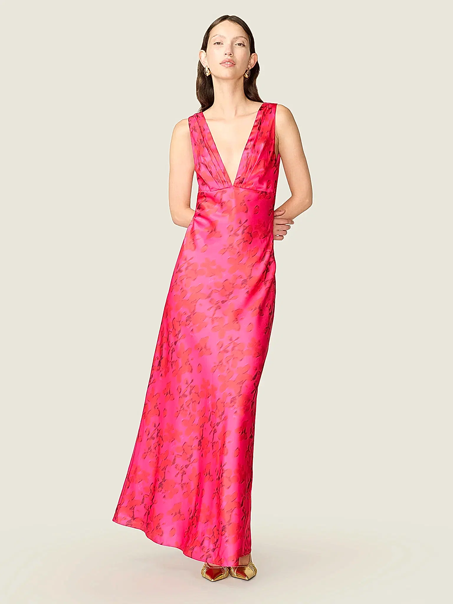 Casey Dress in Hazy Petal Print