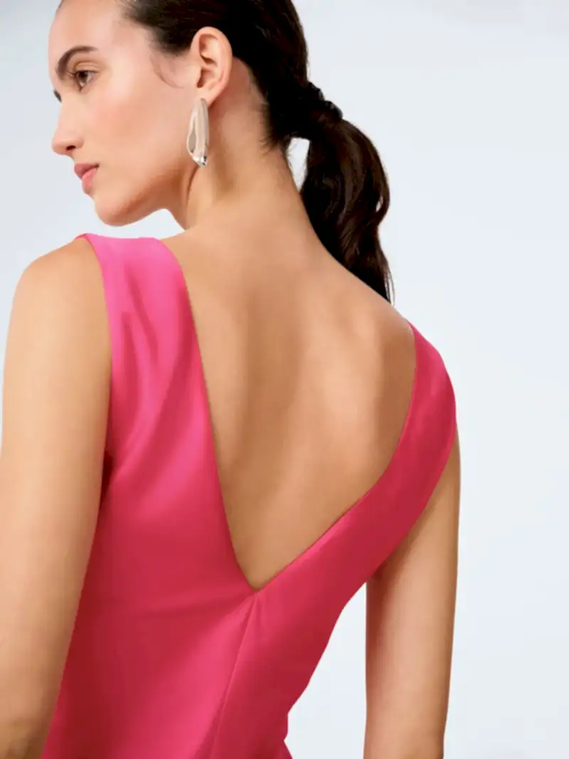 Casey Dress in Raspberry
