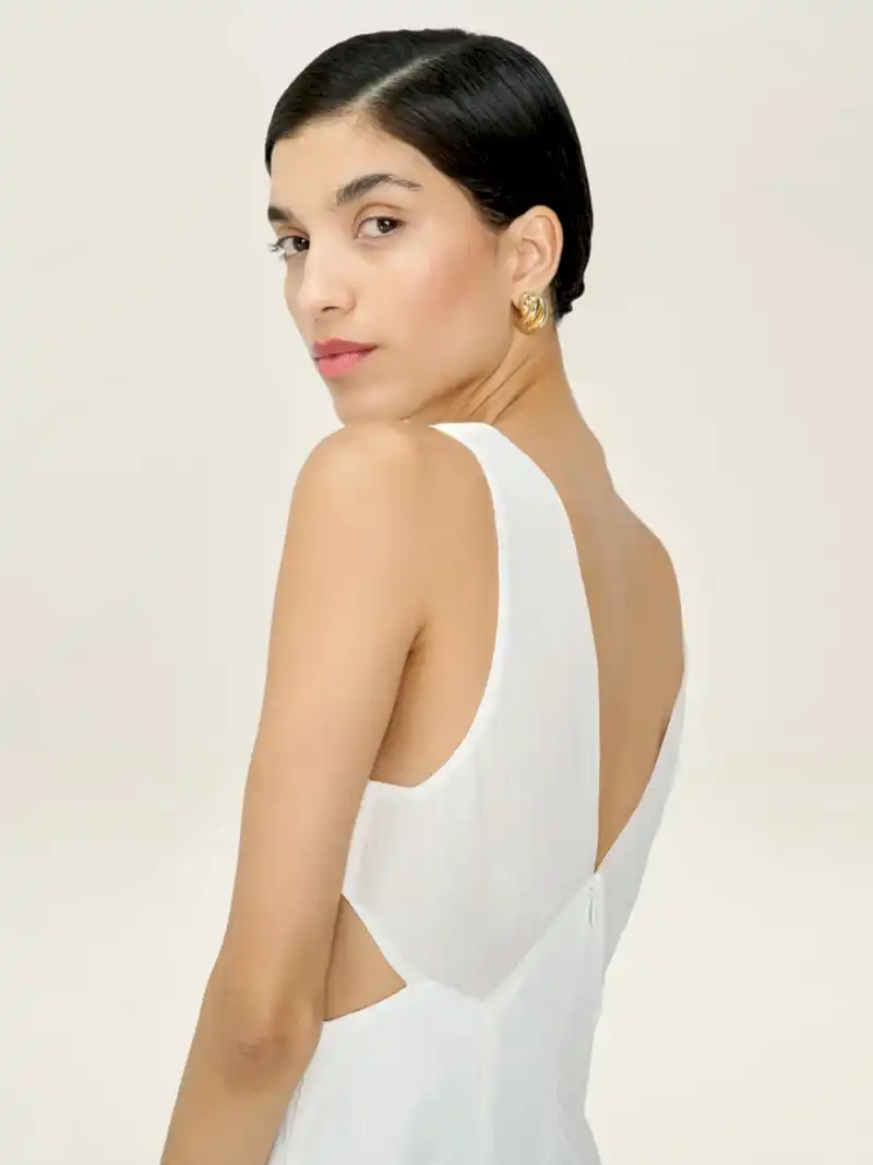 Celeste Dress in Ivory