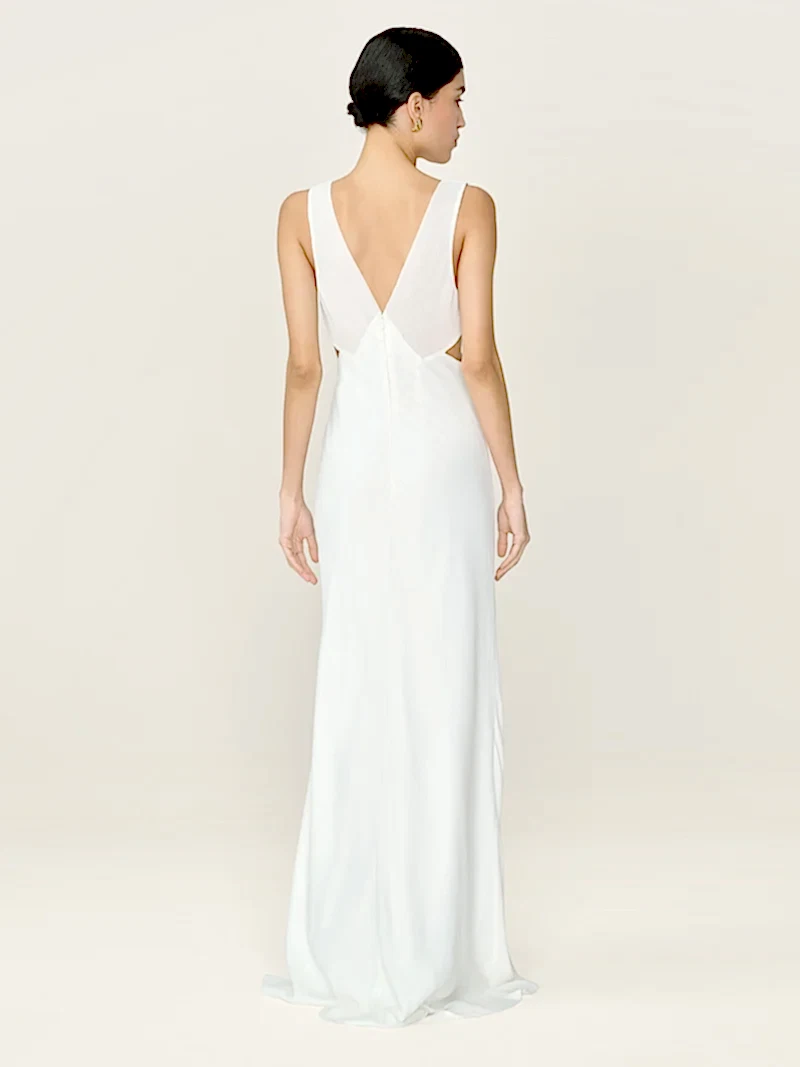Celeste Dress in Ivory