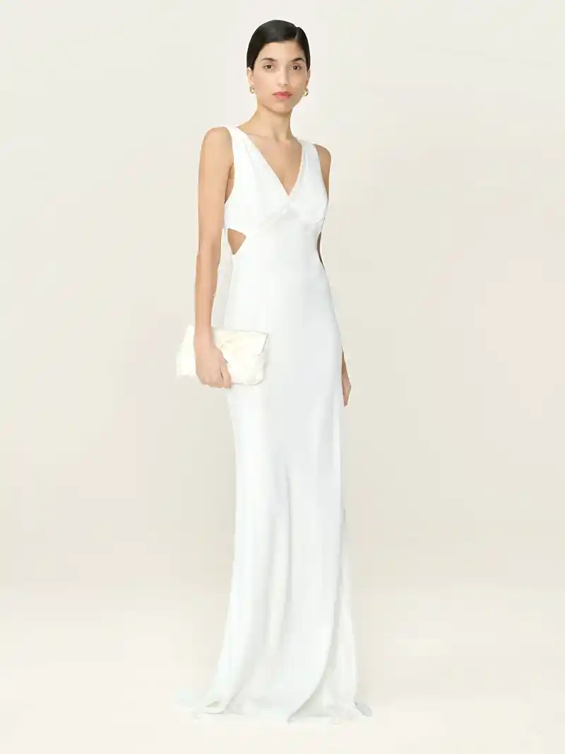 Celeste Dress in Ivory