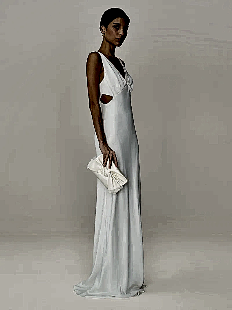 Celeste Dress in Ivory