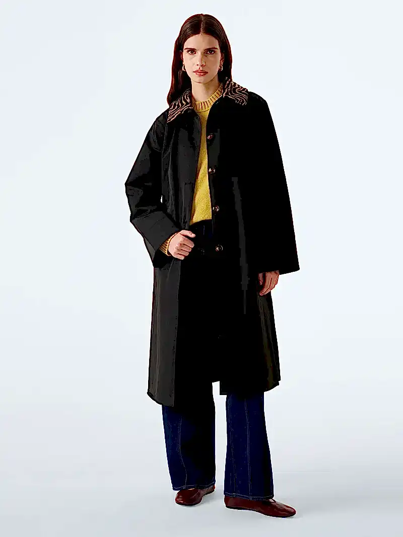 Charleston Trench in Black