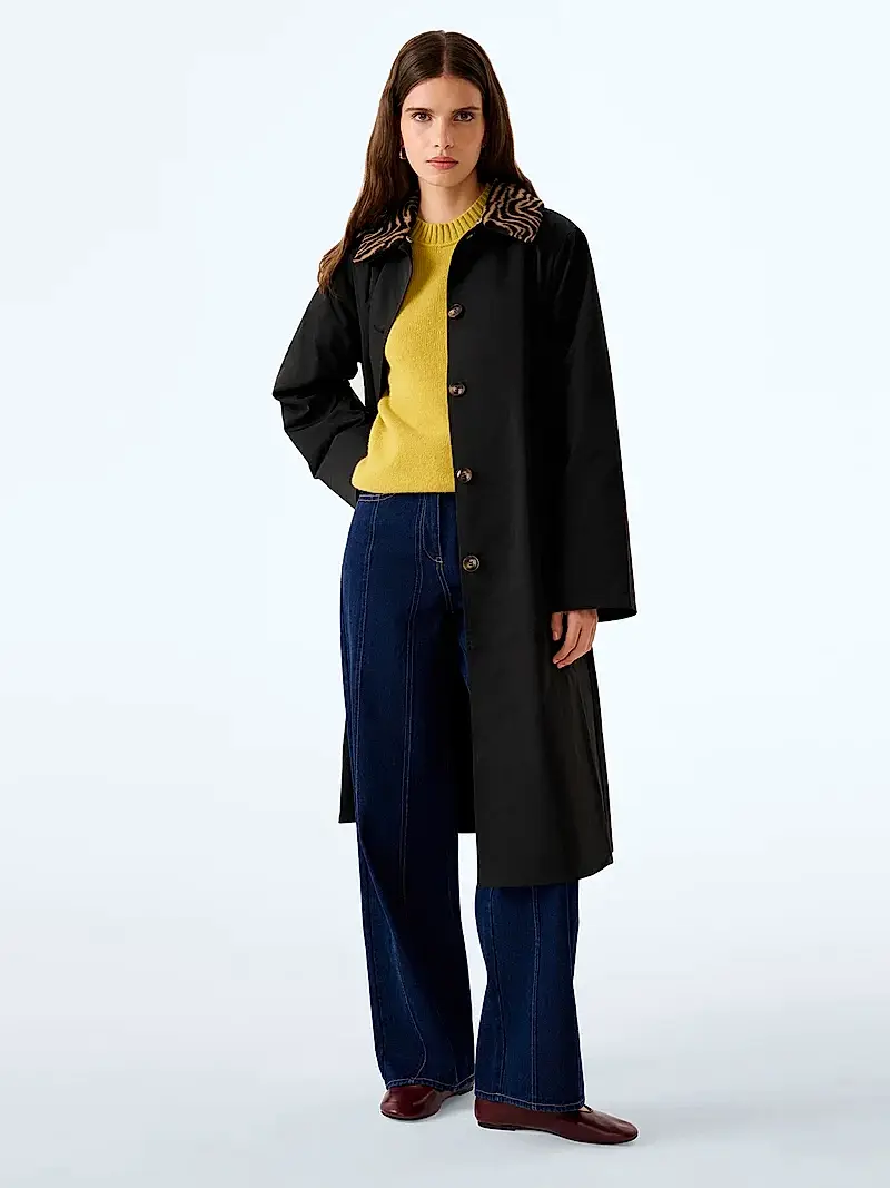 Charleston Trench in Black