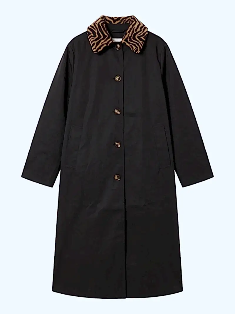 Charleston Trench in Black