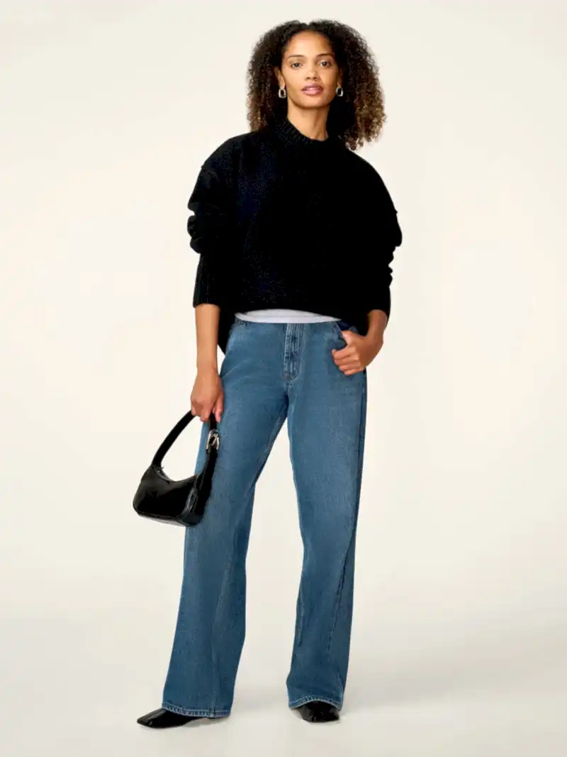 Omnes Clementine Jumper in Black
