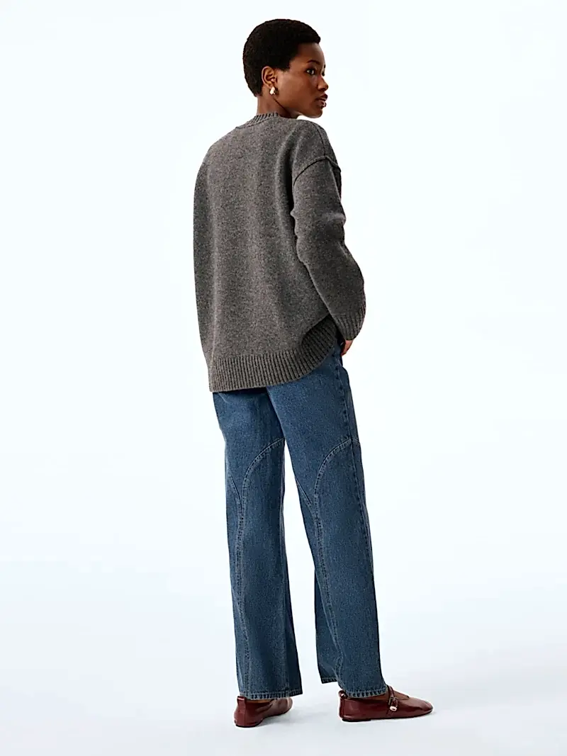 Clementine Jumper in Charcoal