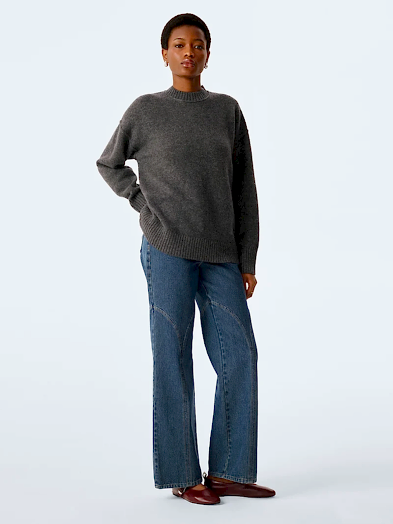 Clementine Jumper in Charcoal